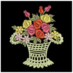 Heirloom Rose Baskets 05