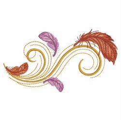 Fancy Feathers 2 01(Md) machine embroidery designs
