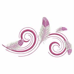 Fancy Feathers 2 02(Lg) machine embroidery designs