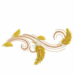 Fancy Feathers 2 03(Md) machine embroidery designs