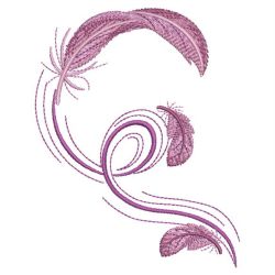 Fancy Feathers 2 06(Md) machine embroidery designs