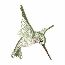 Vintage Hummingbird 05 machine embroidery designs