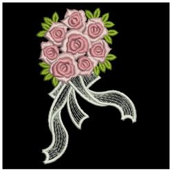 Heirloom Rose Bouquets machine embroidery designs