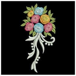 Heirloom Rose Bouquets 07