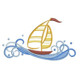 Sailing Boats 01(Md) machine embroidery designs
