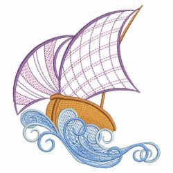 Sailing Boats 04(Lg) machine embroidery designs