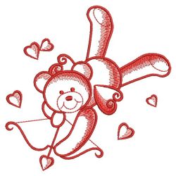 Cupid Bear 02(Md) machine embroidery designs