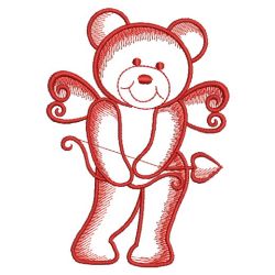 Cupid Bear 09(Lg) machine embroidery designs