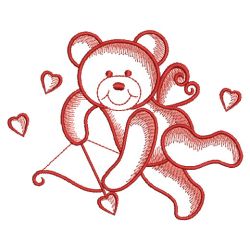 Cupid Bear 10(Md) machine embroidery designs