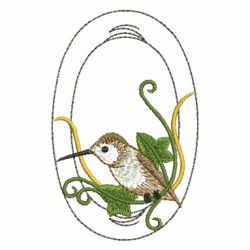 Hummingbird Numbers 10 machine embroidery designs