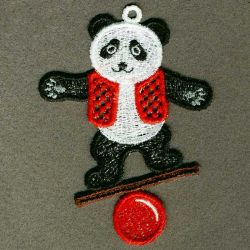 FSL Playful Panda machine embroidery designs