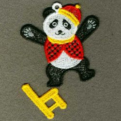 FSL Playful Panda 08 machine embroidery designs