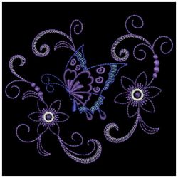 Jacobean Butterfly 10 machine embroidery designs