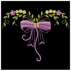 Heirloom Bows 02 machine embroidery designs