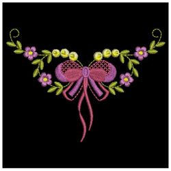 Heirloom Bows 07 machine embroidery designs