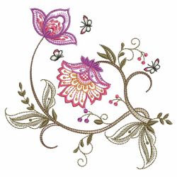 Jacobean Blooms 4 04(Md) machine embroidery designs