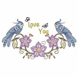 Jacobean Blooms 4 09(Lg) machine embroidery designs