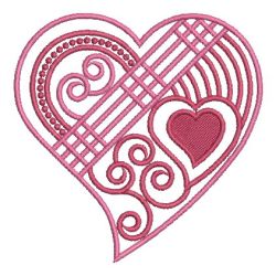 Fancy Hearts 03 machine embroidery designs