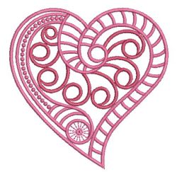 Fancy Hearts 06 machine embroidery designs