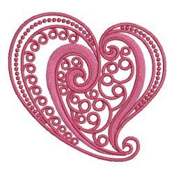 Fancy Hearts 08 machine embroidery designs