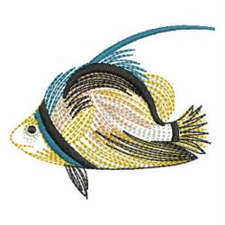 Vintage Fish 05(Md) machine embroidery designs
