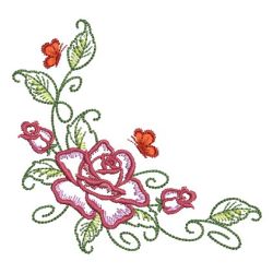 Butterfly Florals 04 machine embroidery designs