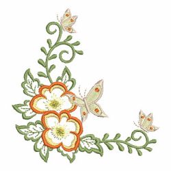 Butterfly Florals 10 machine embroidery designs