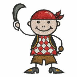 Stick Pirates machine embroidery designs