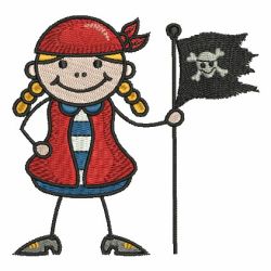 Stick Pirates 08 machine embroidery designs