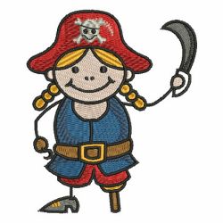 Stick Pirates 09 machine embroidery designs