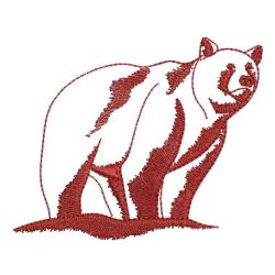 Redwork Bear machine embroidery designs