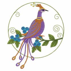Circle Peacocks 05(Md) machine embroidery designs