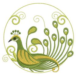 Circle Peacocks 10(Md) machine embroidery designs