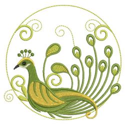 Circle Peacocks 10(Sm) machine embroidery designs