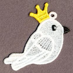 FSL Bird With Crown 01 machine embroidery designs