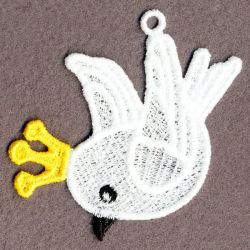 FSL Bird With Crown 03 machine embroidery designs