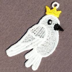 FSL Bird With Crown 10 machine embroidery designs