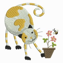 Stick Cats machine embroidery designs
