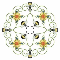 Heirloom Bee Quilt 07(Lg) machine embroidery designs
