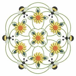 Heirloom Bee Quilt 10(Sm) machine embroidery designs