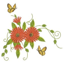 Summer Daisies 01(Lg) machine embroidery designs