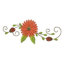 Summer Daisies 03(Lg) machine embroidery designs