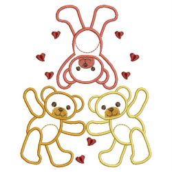 Cute Bears Decor 04(Md) machine embroidery designs