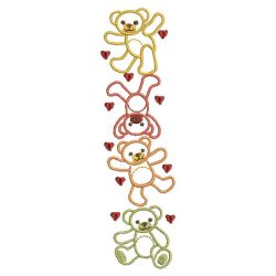 Cute Bears Decor 07(Sm) machine embroidery designs
