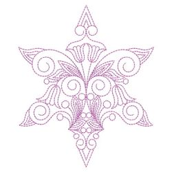 Redwork Floral Stars 14(Sm) machine embroidery designs