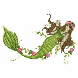 Mermaids machine embroidery designs