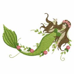 Mermaids 01 machine embroidery designs