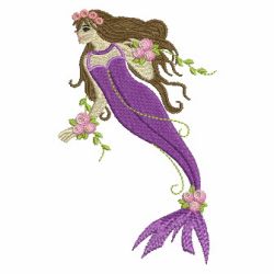 Mermaids 03 machine embroidery designs