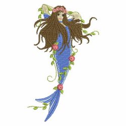 Mermaids 08 machine embroidery designs