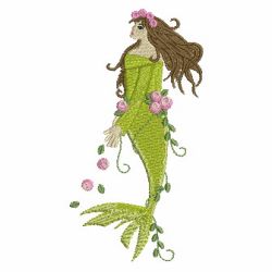 Mermaids 09 machine embroidery designs